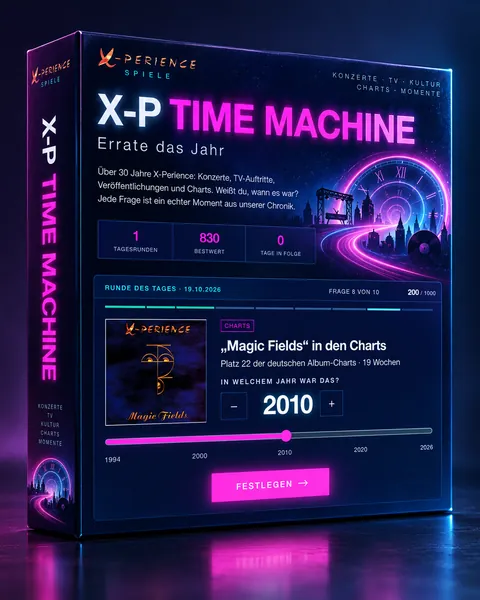 X-P Time Machine – Spielschachtel